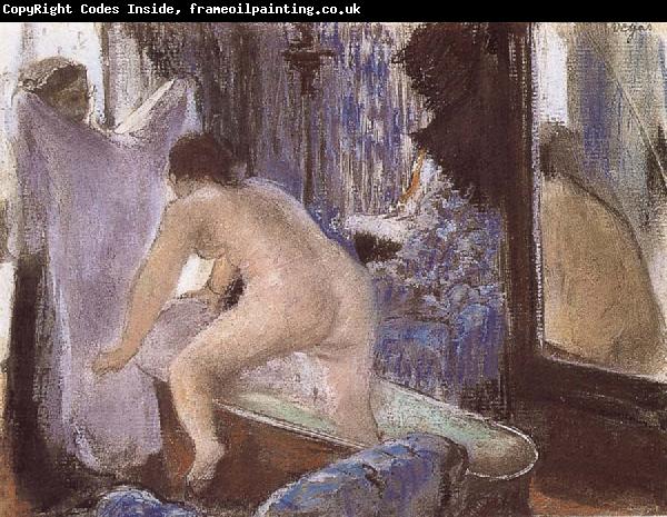 Edgar Degas Out off bath